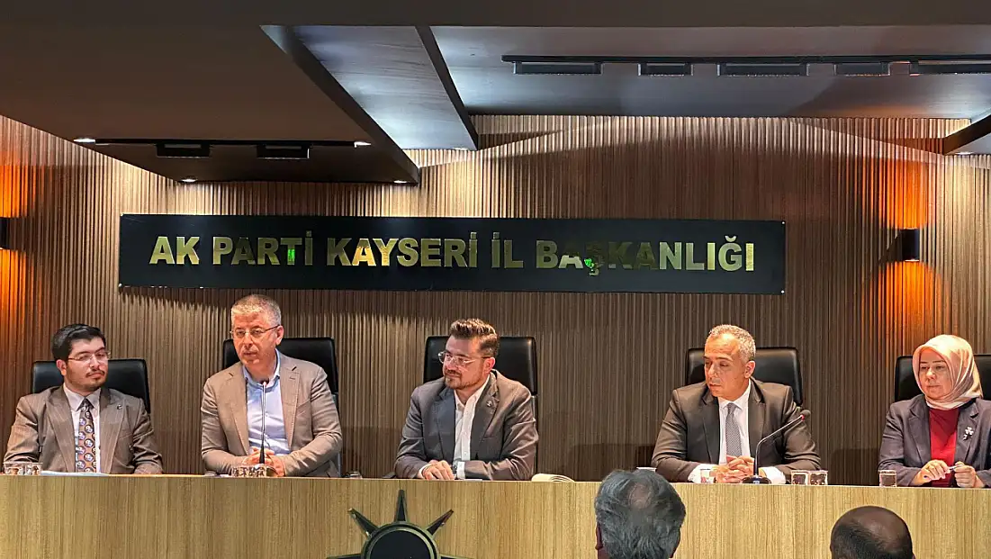 AK Parti Kayseri’de İl Danışma Meclisi Toplantısı Gerçekleştirildi