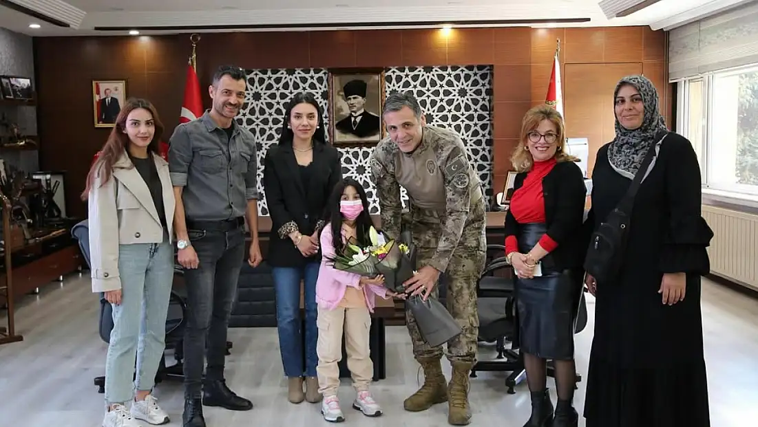 Fatma Eslem’den Umut dolu ziyaret