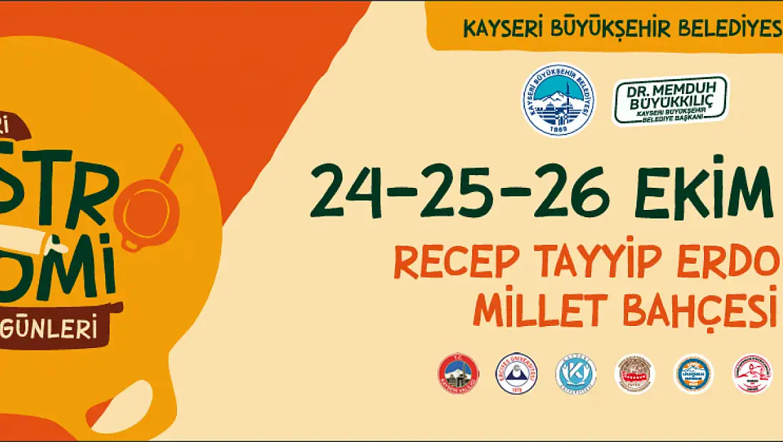 Kayseri Büyükşehir Belediyesi Gastronomi Günleri