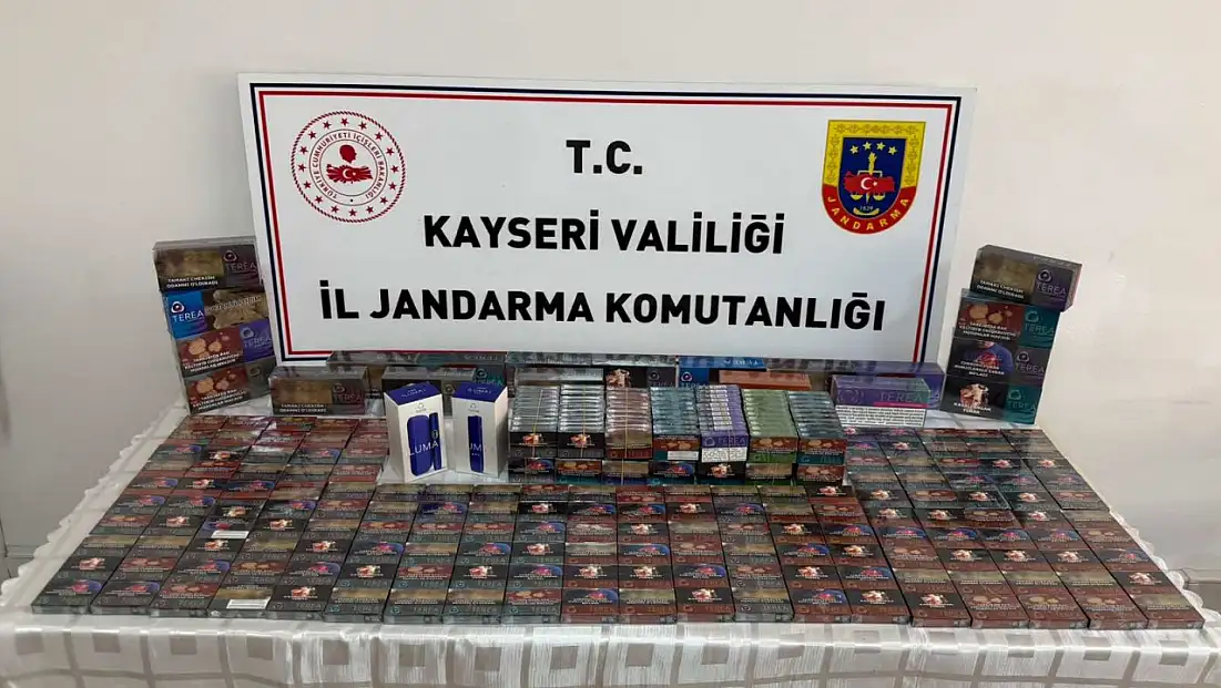 Kayseri'de 10 Bin Kaçak Elektronik Sigara Kartuşu Ele Geçirildi