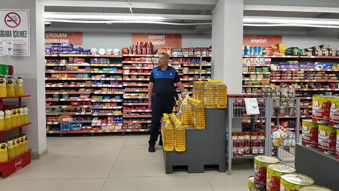 Kayseri’de Zincir Marketlere Sıkı Denetim