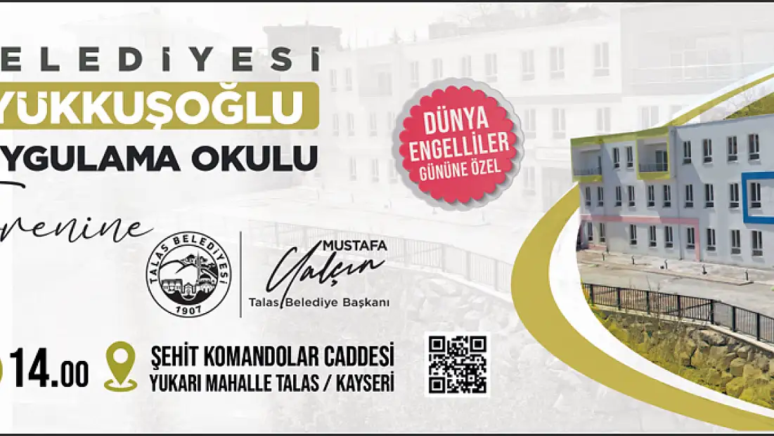 Talas Belediyesi 29 Kasım 2025