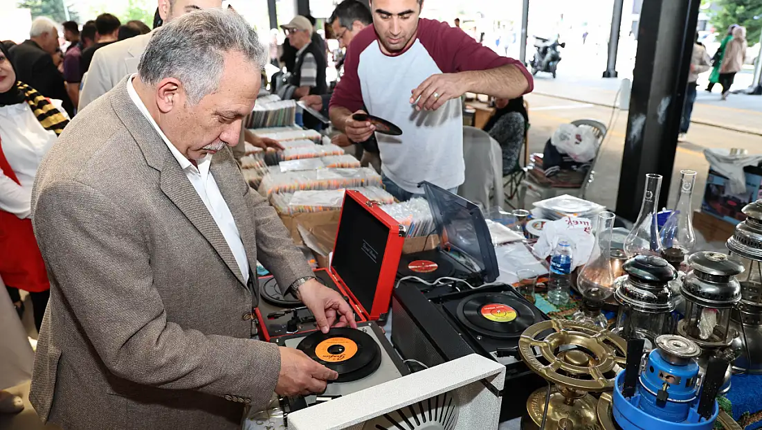 Talas’ta Antika pazarı bu pazar yeniden kapılarını açıyor