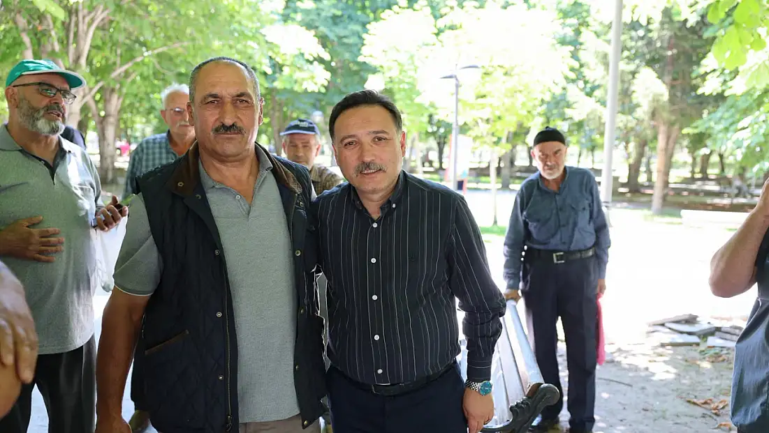 Vali Gökmen Çiçek Esnaf ve Vatandaşlarla Buluştu