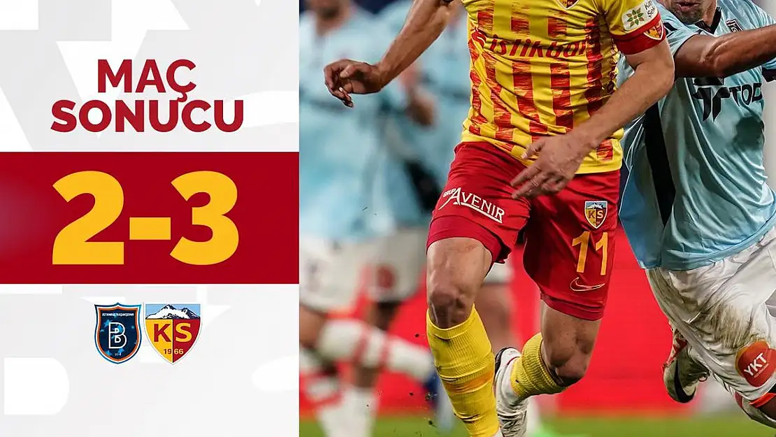 Kayserispor 10 maç sonra kazandı 2-3