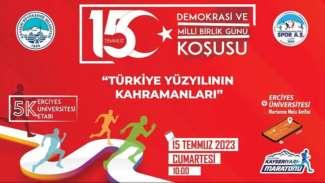 15 TEMMUZ'A ÖZEL 3 FARKLI ETKİNLİK