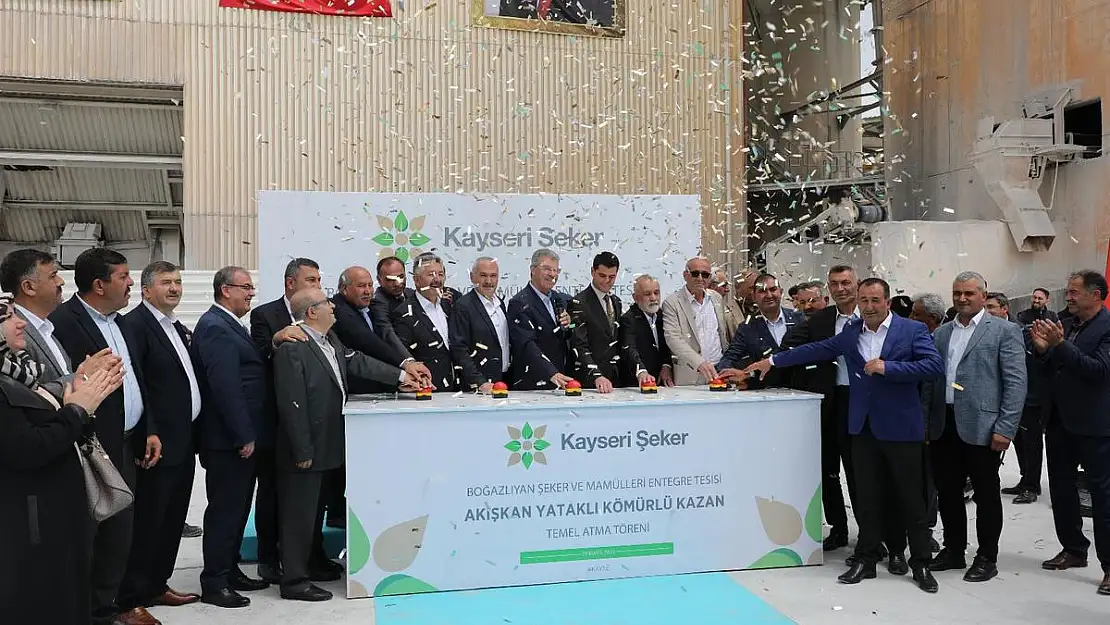 Boğazlıyan da Akışkan Yataklı Kömürlü Kazan temel atma töreni