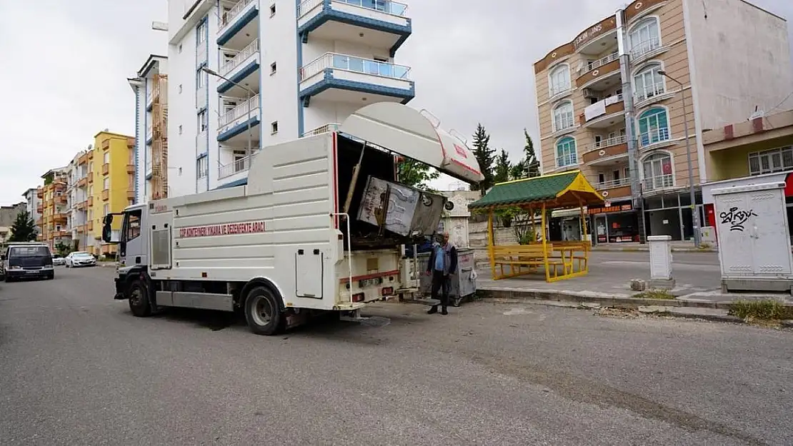 Adıyaman Belediyesi temizlik çalışmaları