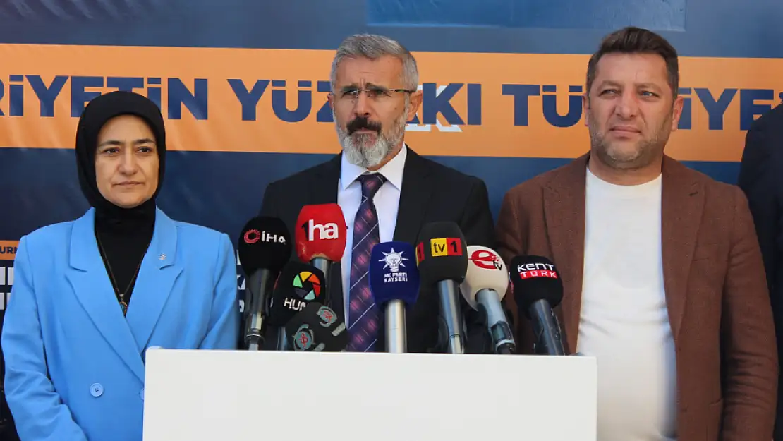 AK Parti İl Başkan Yardımcısı Yalçın, 'Abluka savaş değil katliamdır'