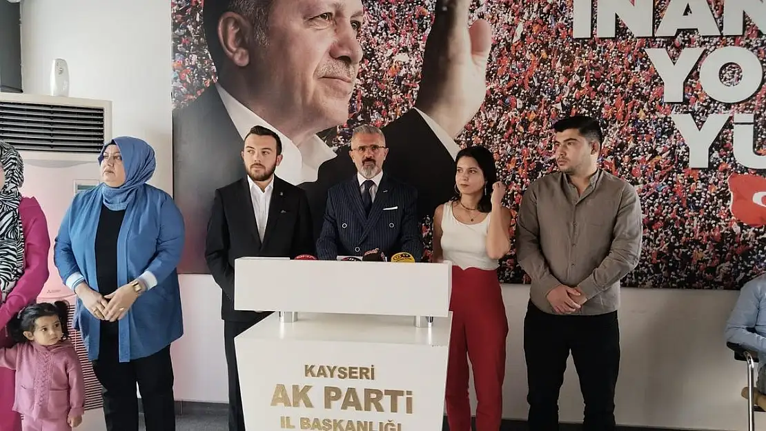 AK Parti İl Başkan Yardımcısı Yalçın: 'İsrail, Nazi Almanya'sından farksız'