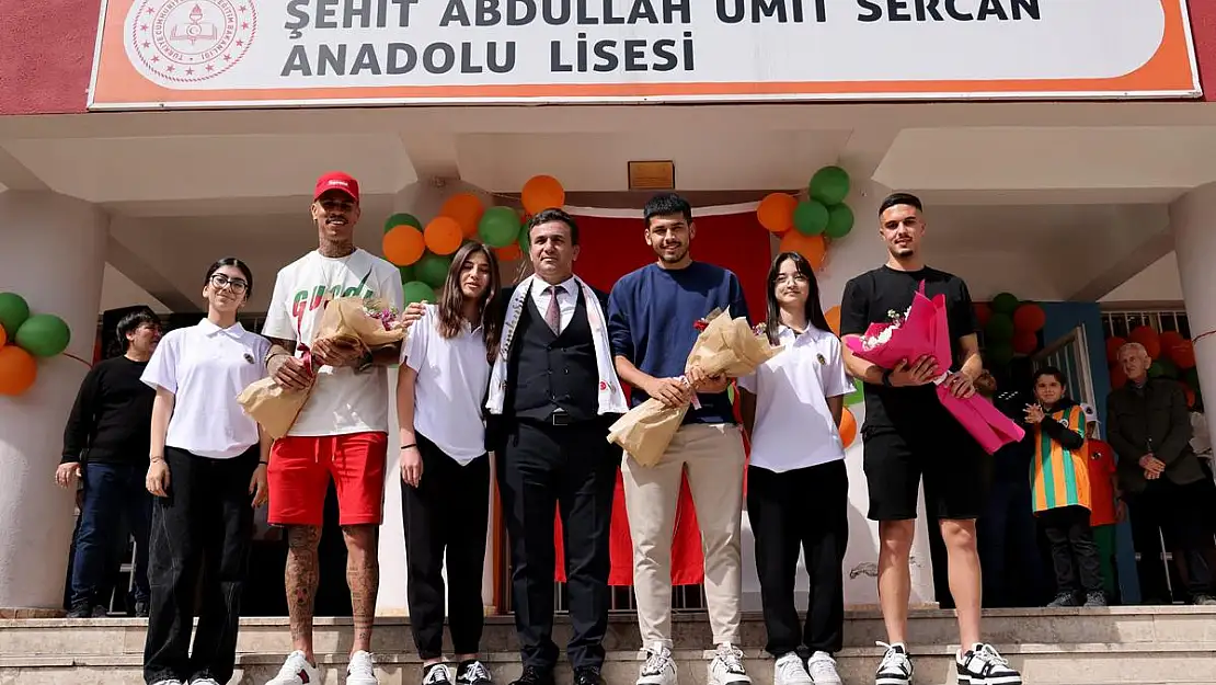 Alanyaspor,Şehit Abdullah Ümit Sercan Anadolu Lisesi'nde