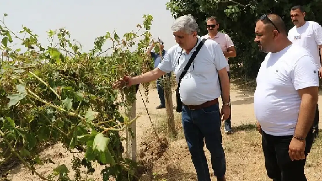 Alaşehir Belediyeleri afetzedelerin yanında