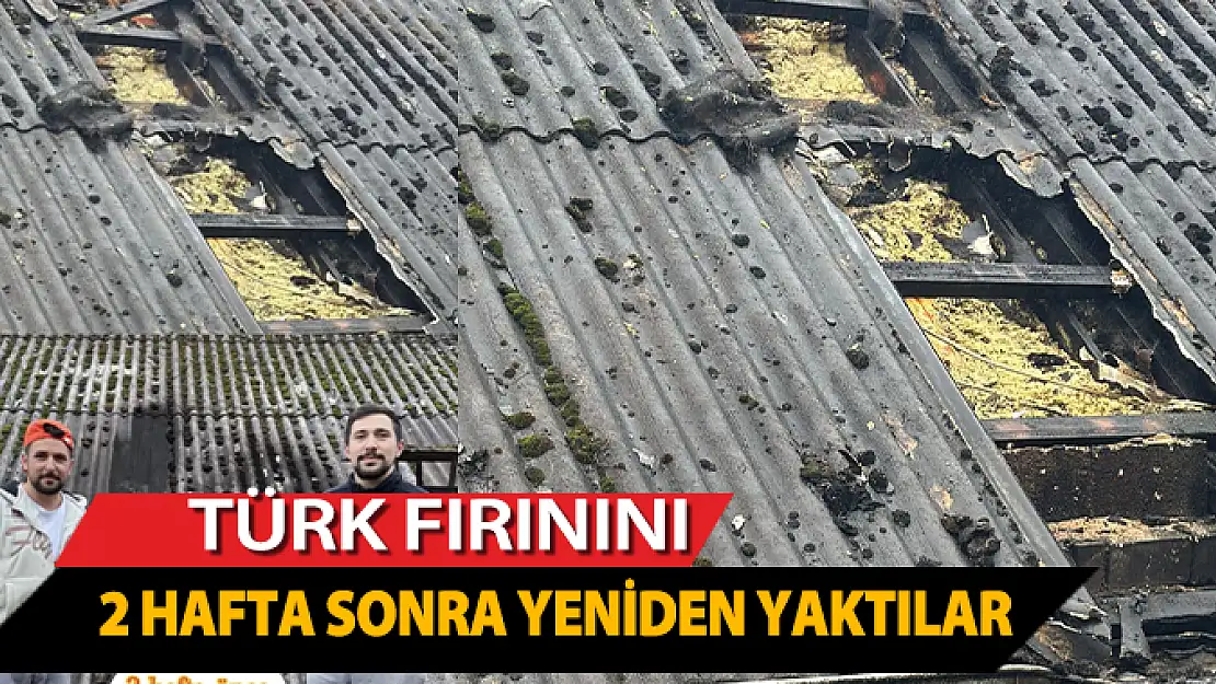 Almanya'da Türk fırını kundaklandı