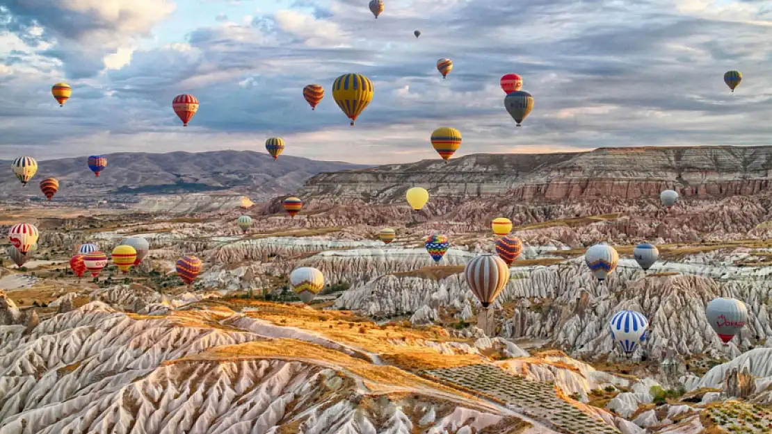 Antalya'da sıcak hava balonları rekora uçtu!