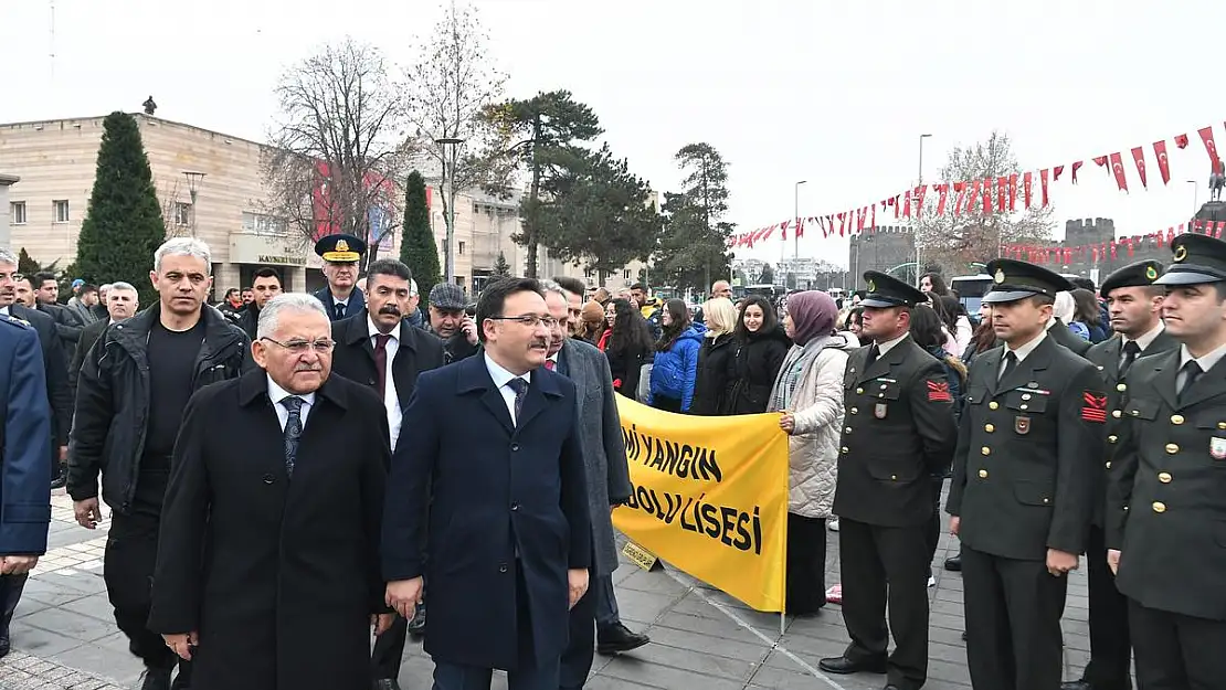 ATATÜRK'ÜN KAYSERİ'YE GELİŞİNİN 103'ÜNCÜ YIL DÖNÜMÜ