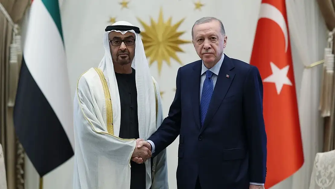 BAE Devlet Başkanı Al Nahyan Ankara'da