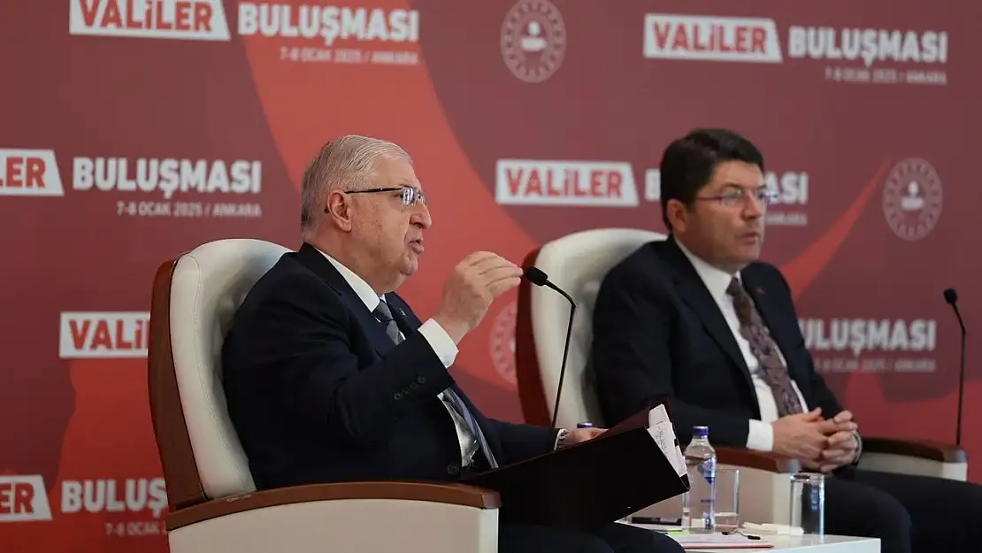 Bakan Güler'den valilere tecrübe paylaşımı