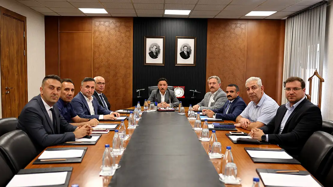 BAMektep toplantısı Vali Çiçek'le yapıldı