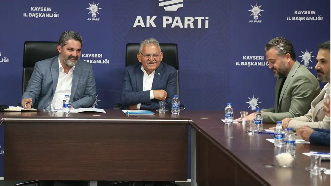 BAŞKAN BÜYÜKKILIÇ, İLÇE BAŞKANLARI İSTİŞARE TOPLANTISI'NA KATILDI