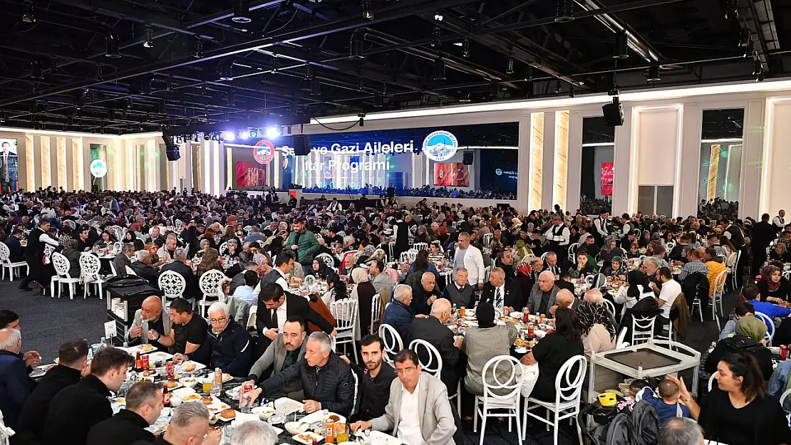 Başkan Büyükkılıç, Şehit ve Gazi aileleriyle iftar sofrasında buluştu