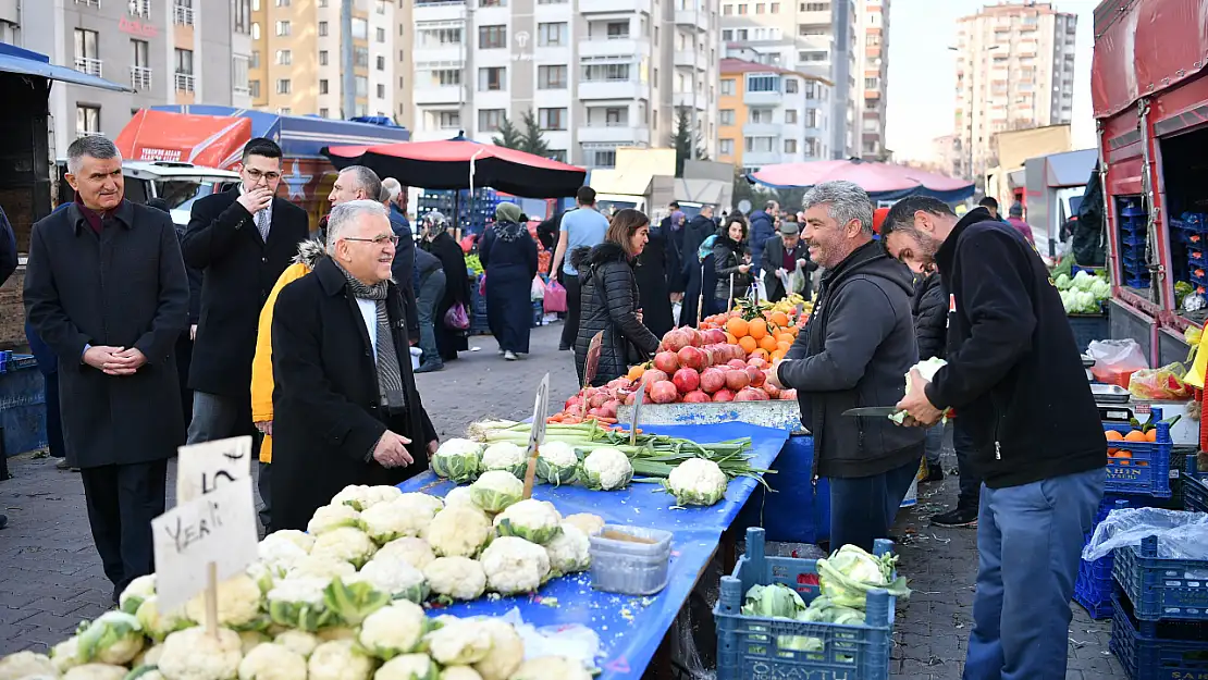 Başkan büyükkılıç'tan esnaf ziyareti