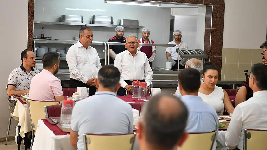 Başkan Büyükkılıç'tan kaski ziyareti