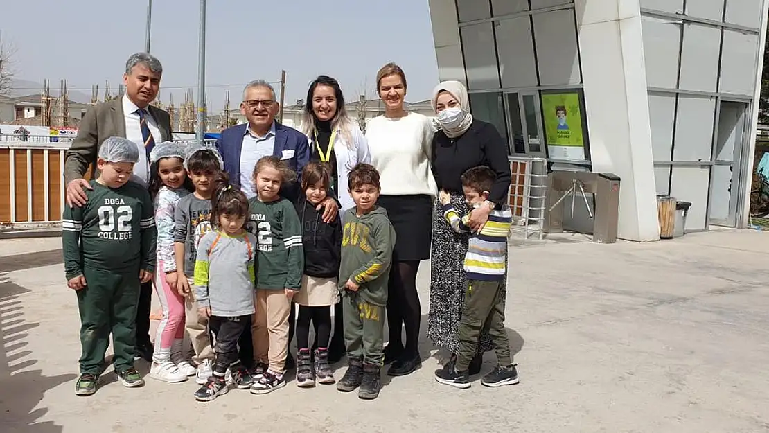 BAŞKAN BÜYÜKKILIÇ'TAN OKUL ZİYARETLERİNE DEVAM