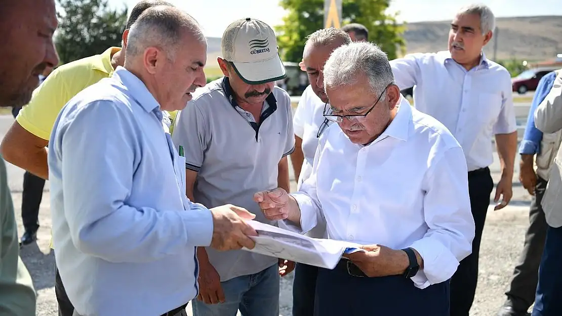 Başkan Büyükkılıç, Yamula Patlıcanı satış yerlerini inceledi