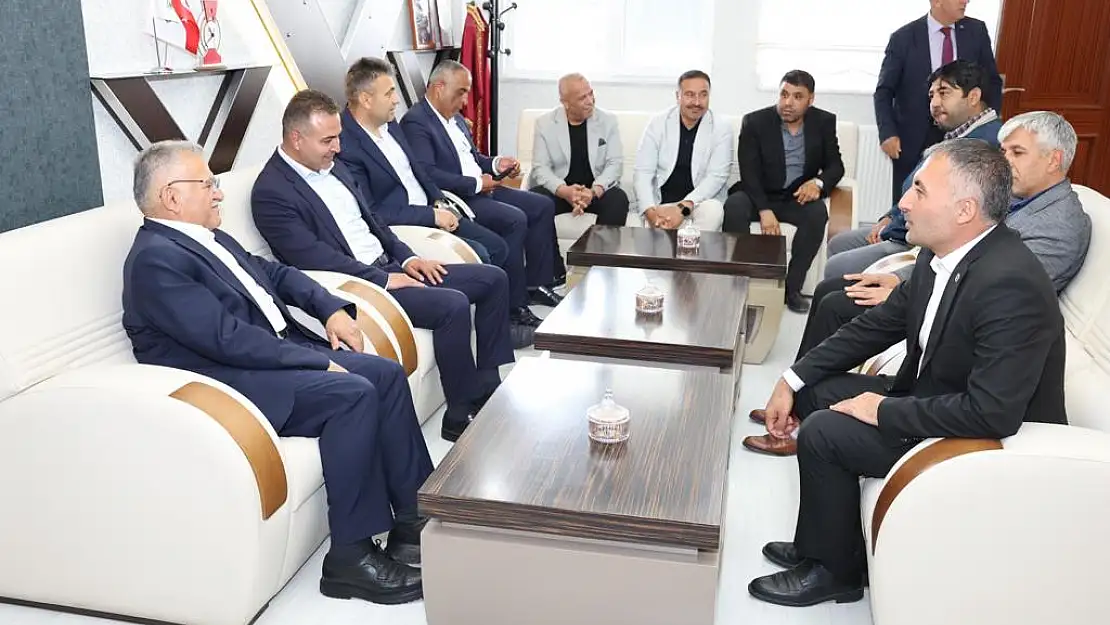 BAŞKAN BÜYÜKKILIÇ'TAN SARIZ'A ZİYARET
