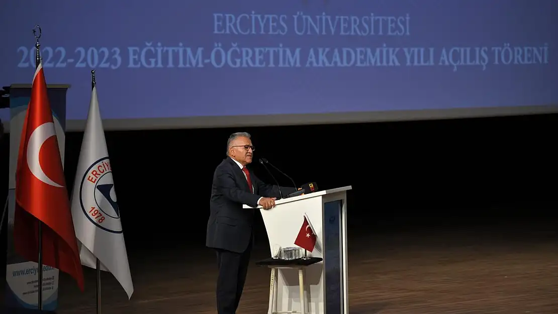 BAŞKAN, ERÜ VE KAYÜ EĞİTİM-ÖĞRETİM AKADEMİK YILI AÇILIŞ TÖRENLERİ'NE KATILDI