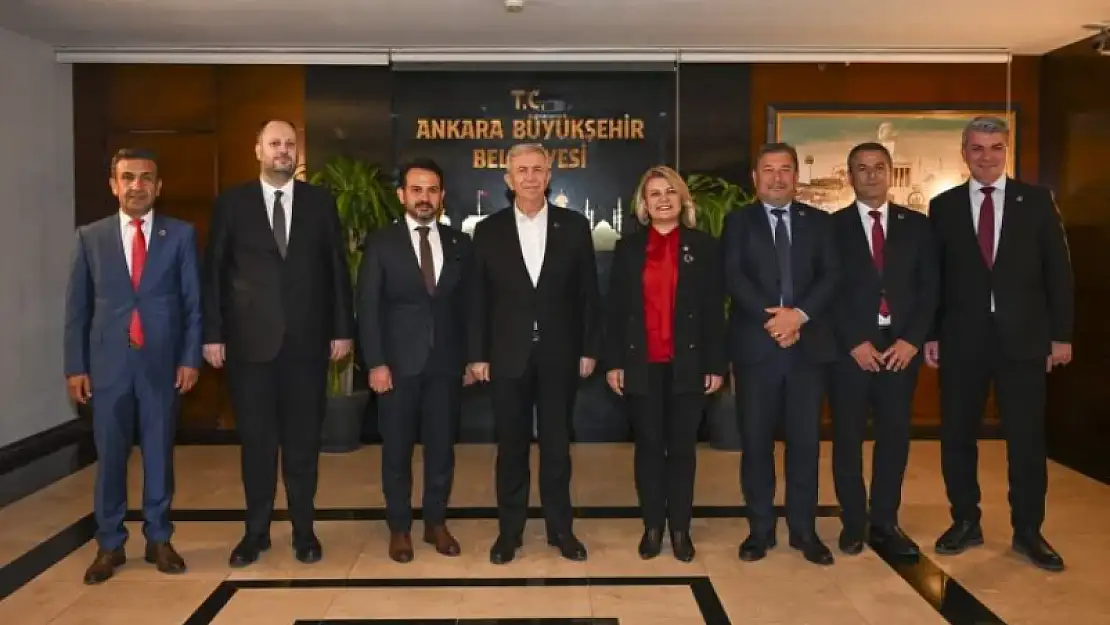 Başkan Hürriyet, ABB Başkanı Mansur Yavaş'ı ziyaret etti