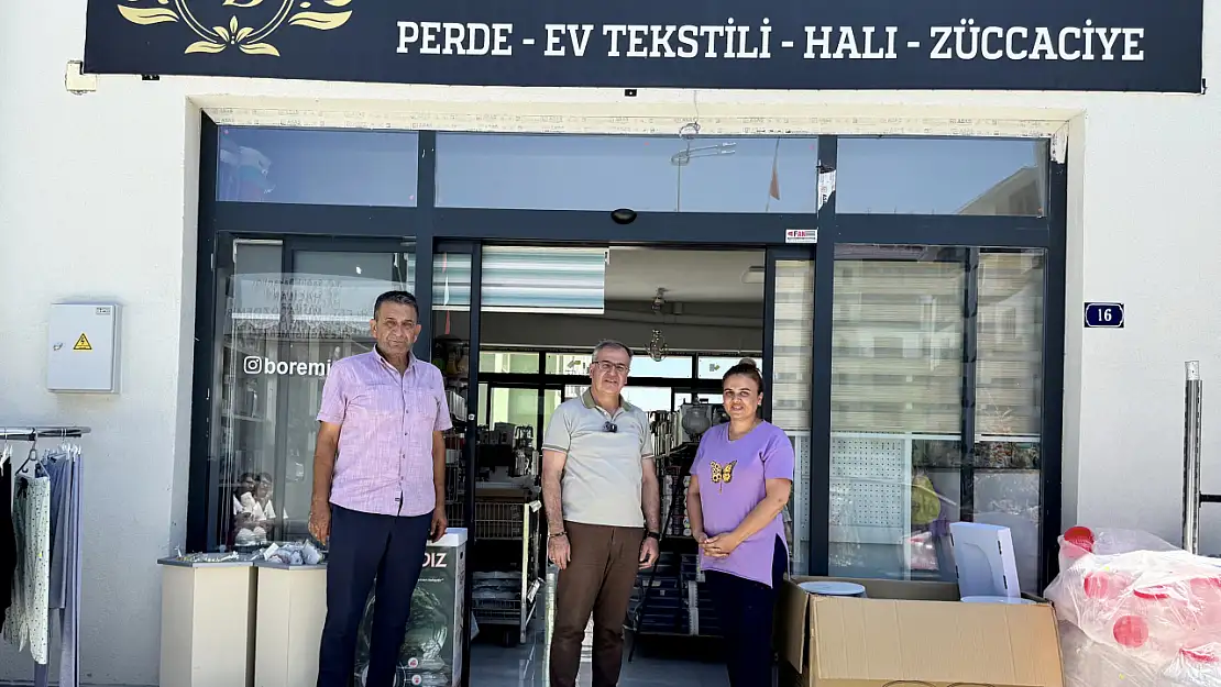 Başkan Özdoğan: 'Hacılar'da Hemşehrilerimizle Hep yan yanayız'