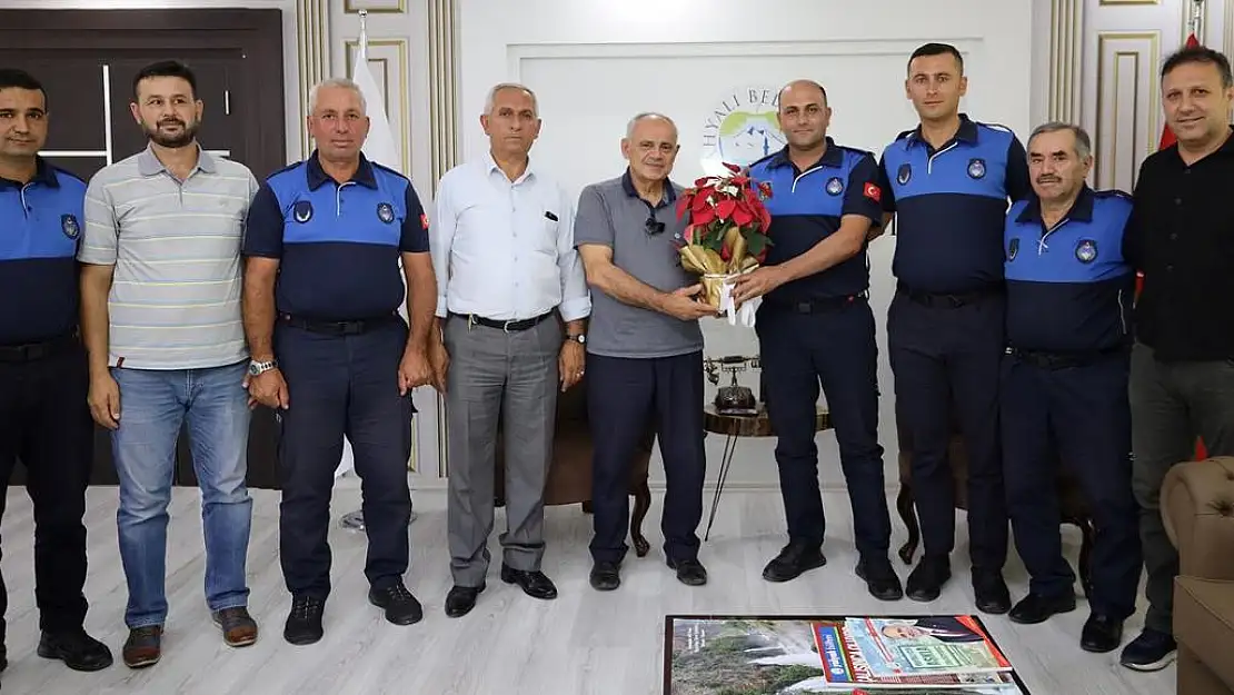 BAŞKAN ÖZTÜRK ZABITA HAFTASI'NI KUTLADI