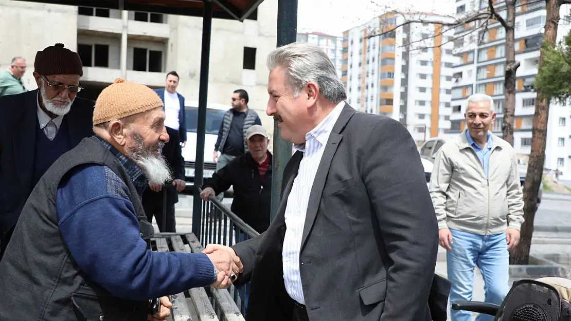 Başkan Palancıoğlu, Kazım Karabekir'de vatandaşlarla buluştu