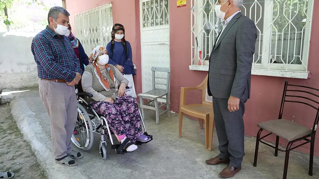 Battalgazi Belediye Başkanı Engellileri Ziyaret etti