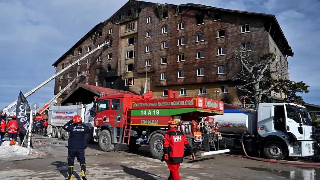 Bolu'daki otel yangınında 66 kişi hayatını kaybetti, 1 gün yas ilan edildi