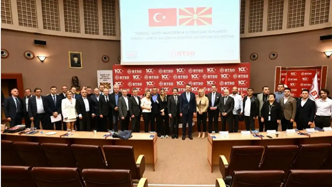 BTSO'da Kuzey Makedonya İş Forumu