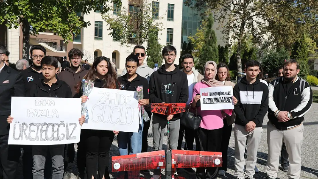 BTÜ öğrencilerinden TUSAŞ'a yapılan terör saldırısına tepki