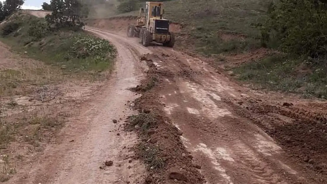 Bünyan koyunabdal da yayla yolu çalışmaları