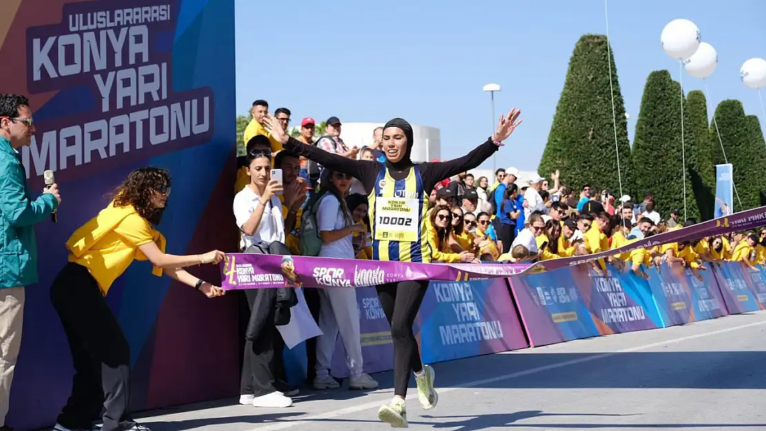 Burcu Subatan Belir, Konya'da 10K'da şampiyon