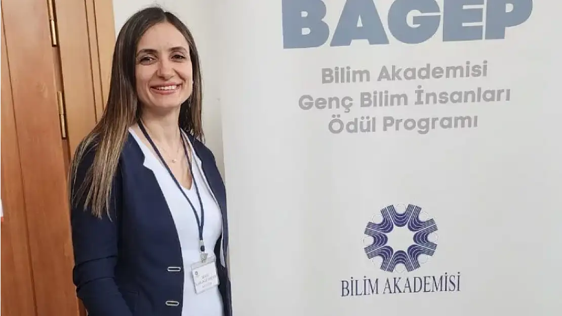 BUÜ'lü akademisyene 'Genç Bilim İnsanı Ödülü'