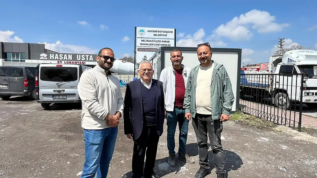 Büyükkılıç, Birdal Camii inşaatını inceledi