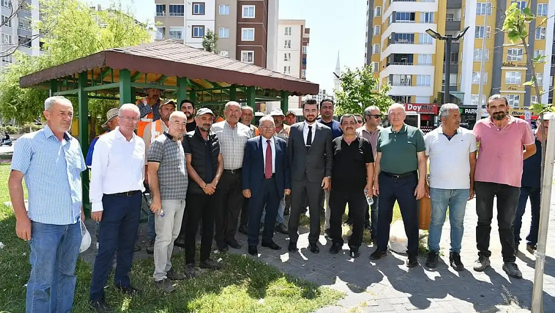 Büyükkılıç Erkilet Bulvarı'nda inceleme yaptı
