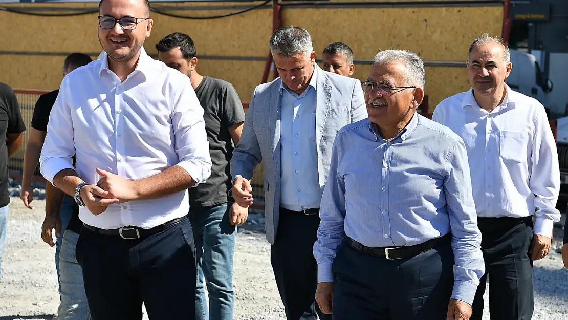 Büyükkılıç, Sahabiye Kentsel dönüşüm projesini yerinde inceledi