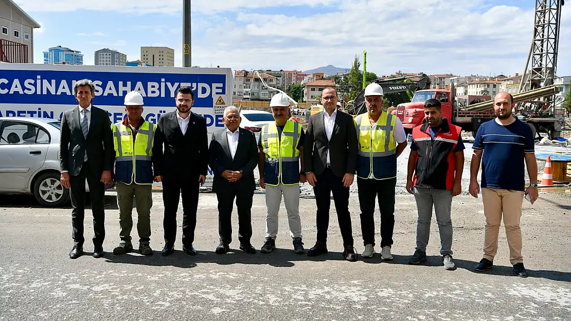 Büyükkılıç Sahabiye projesini inceledi