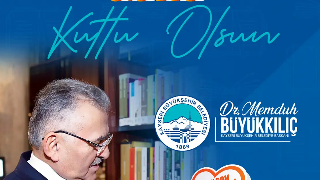 Büyükkılıç'tan Dünya Kitapseverler Günü'nde Kütüphane vurgusu