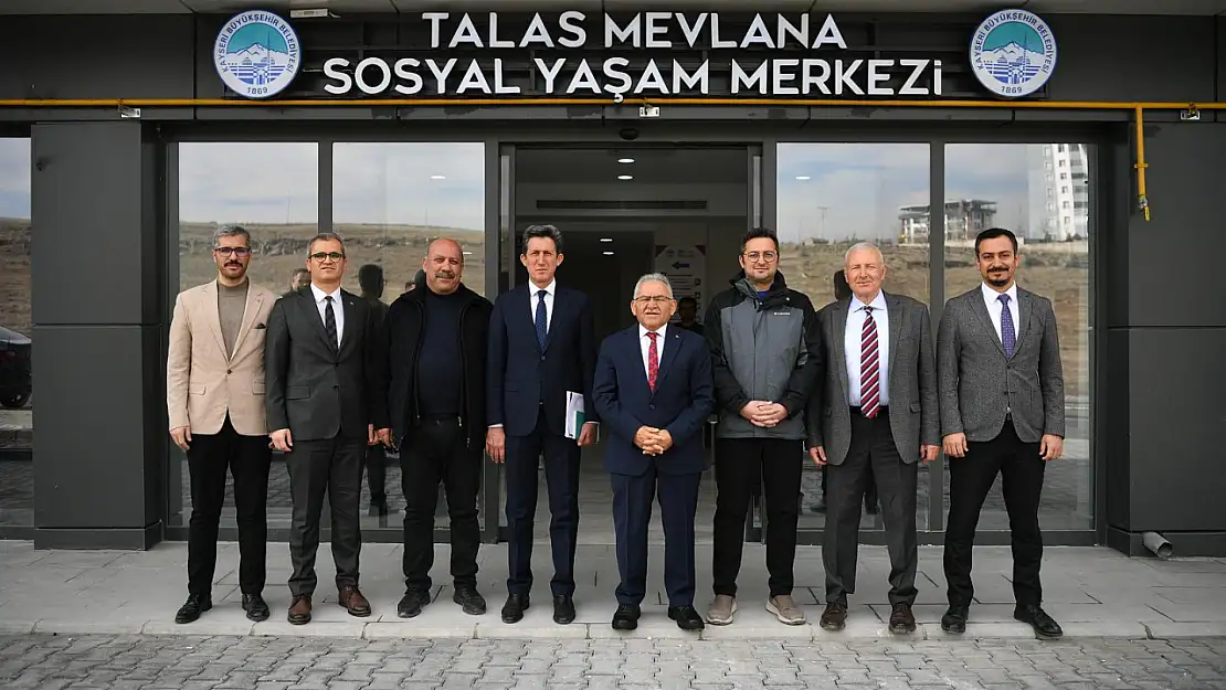 Büyükkılıç'tan mevlana merkezi incelemesi