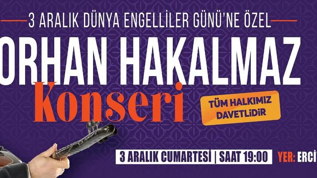 BÜYÜKKILIÇ'TAN 'ÖZEL' VATANDAŞLAR İÇİN DÜZENLENECEK KONSERE DAVET