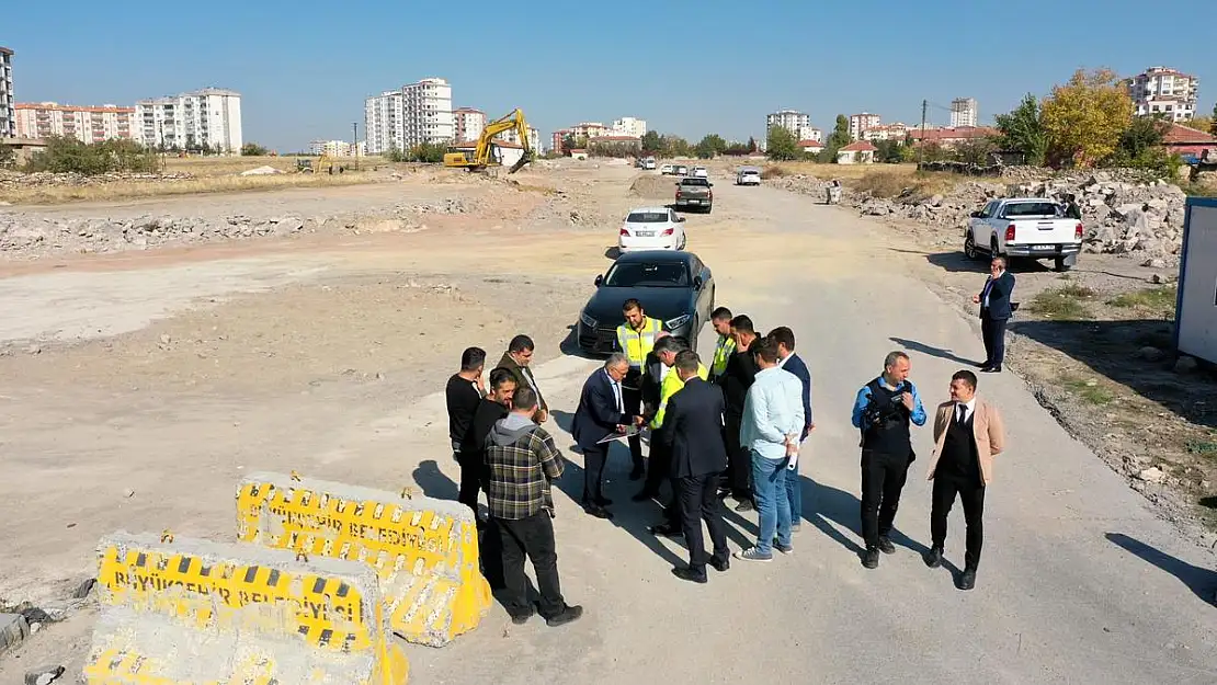 BÜYÜKKILIÇ'TAN SİVAS CADDESİ'NE ALTERNATİF YOL