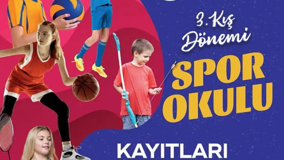 Büyükşehir'de 2025 kış dönemi spor okulları kayıtları başladı